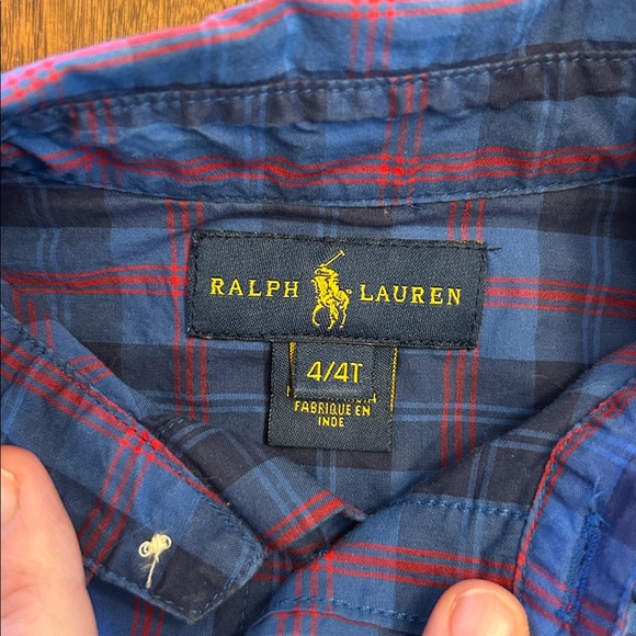 Spring or Easter Ralph Lauren dress shirt 4T LOT - Picture 5 of 7